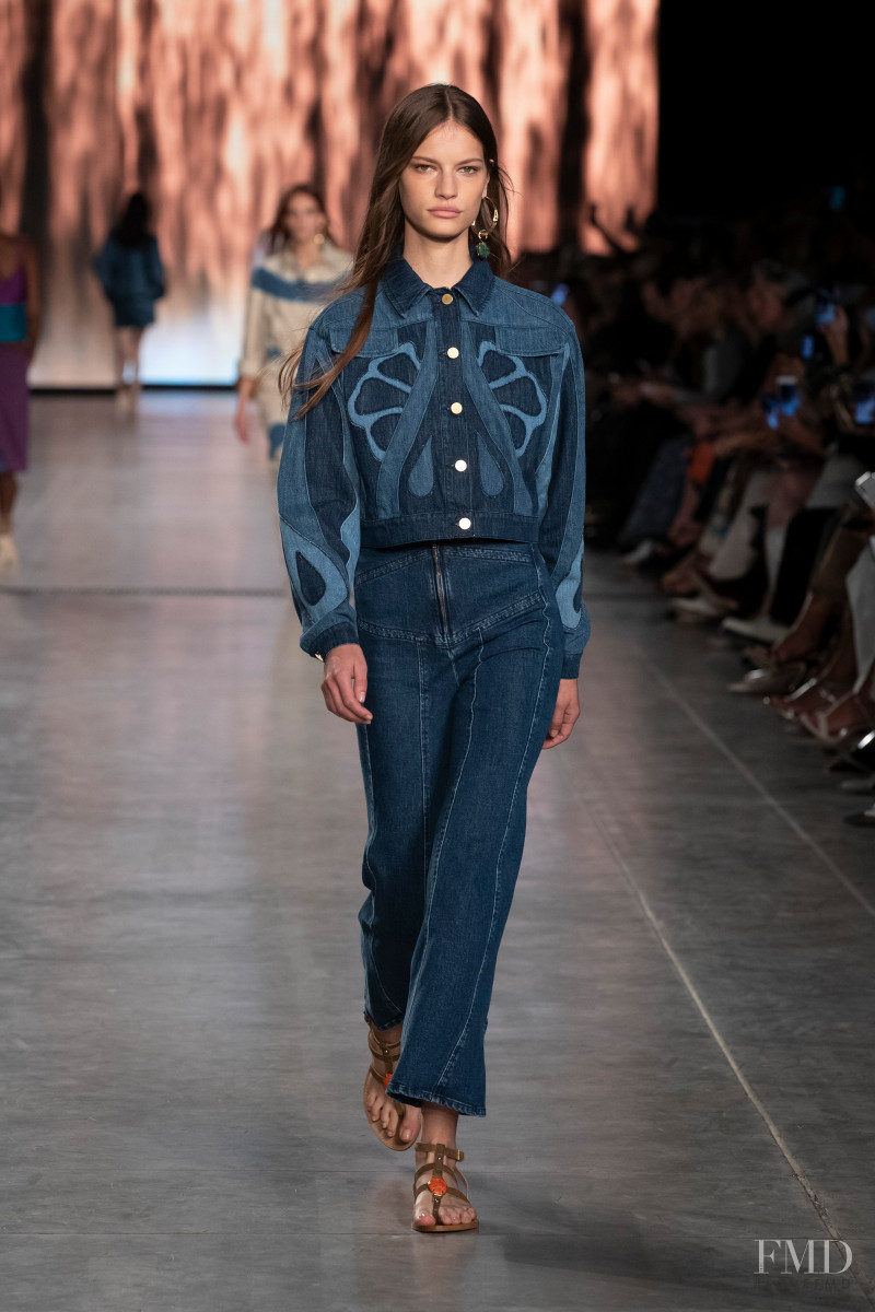 Faretta Radic featured in  the Alberta Ferretti fashion show for Spring/Summer 2020