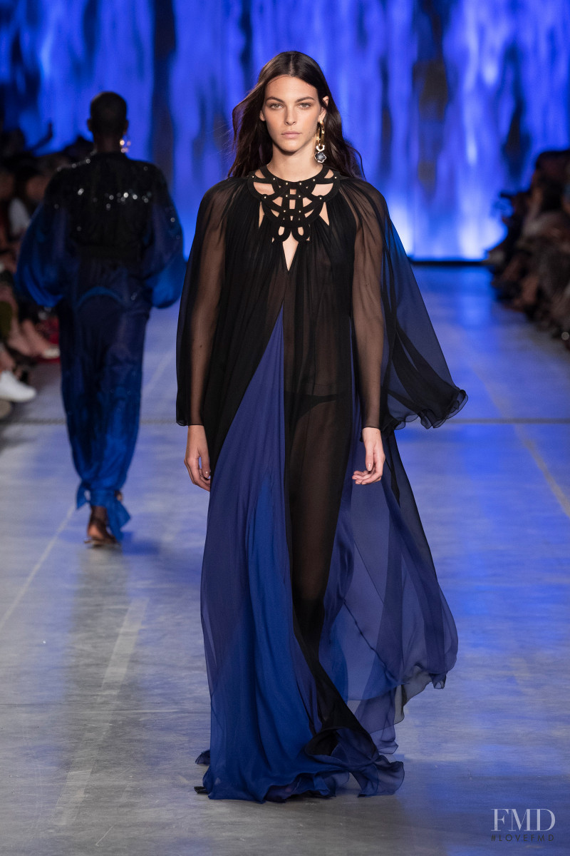 Vittoria Ceretti featured in  the Alberta Ferretti fashion show for Spring/Summer 2020