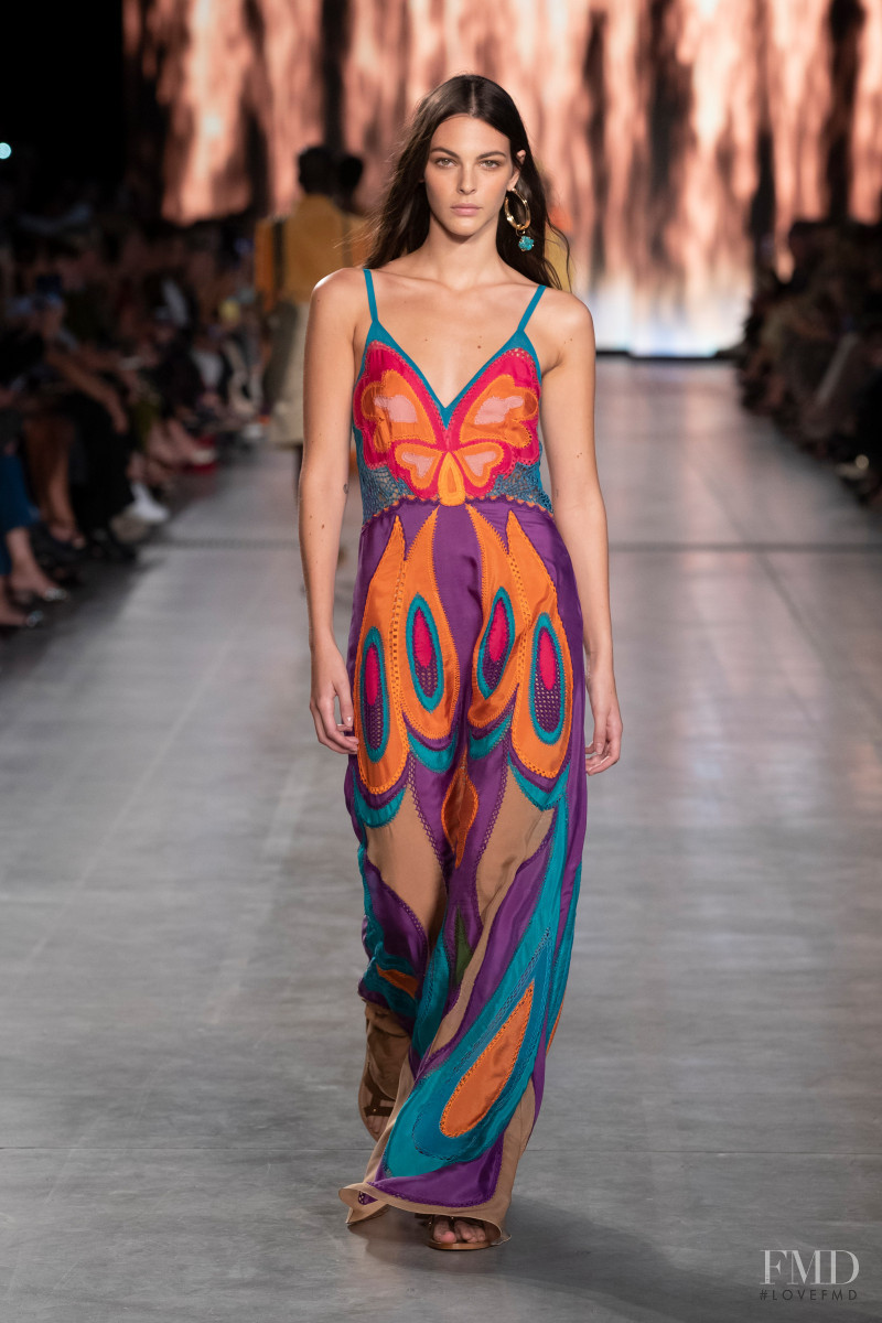 Vittoria Ceretti featured in  the Alberta Ferretti fashion show for Spring/Summer 2020