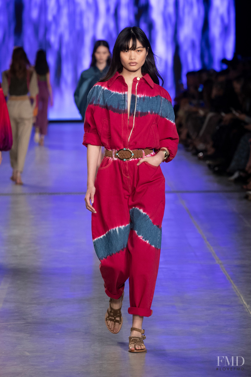 Chun Jin featured in  the Alberta Ferretti fashion show for Spring/Summer 2020