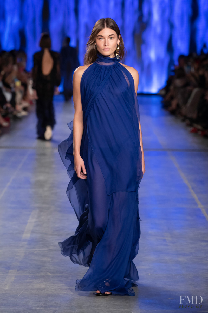 Grace Elizabeth featured in  the Alberta Ferretti fashion show for Spring/Summer 2020