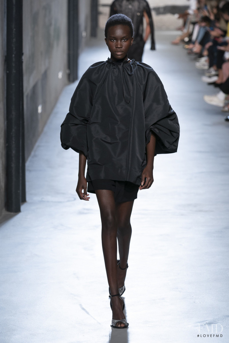 Achenrin Madit featured in  the N° 21 fashion show for Spring/Summer 2020