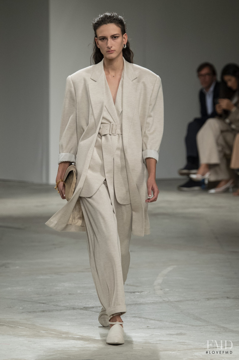 Chai Maximus featured in  the Agnona fashion show for Spring/Summer 2020