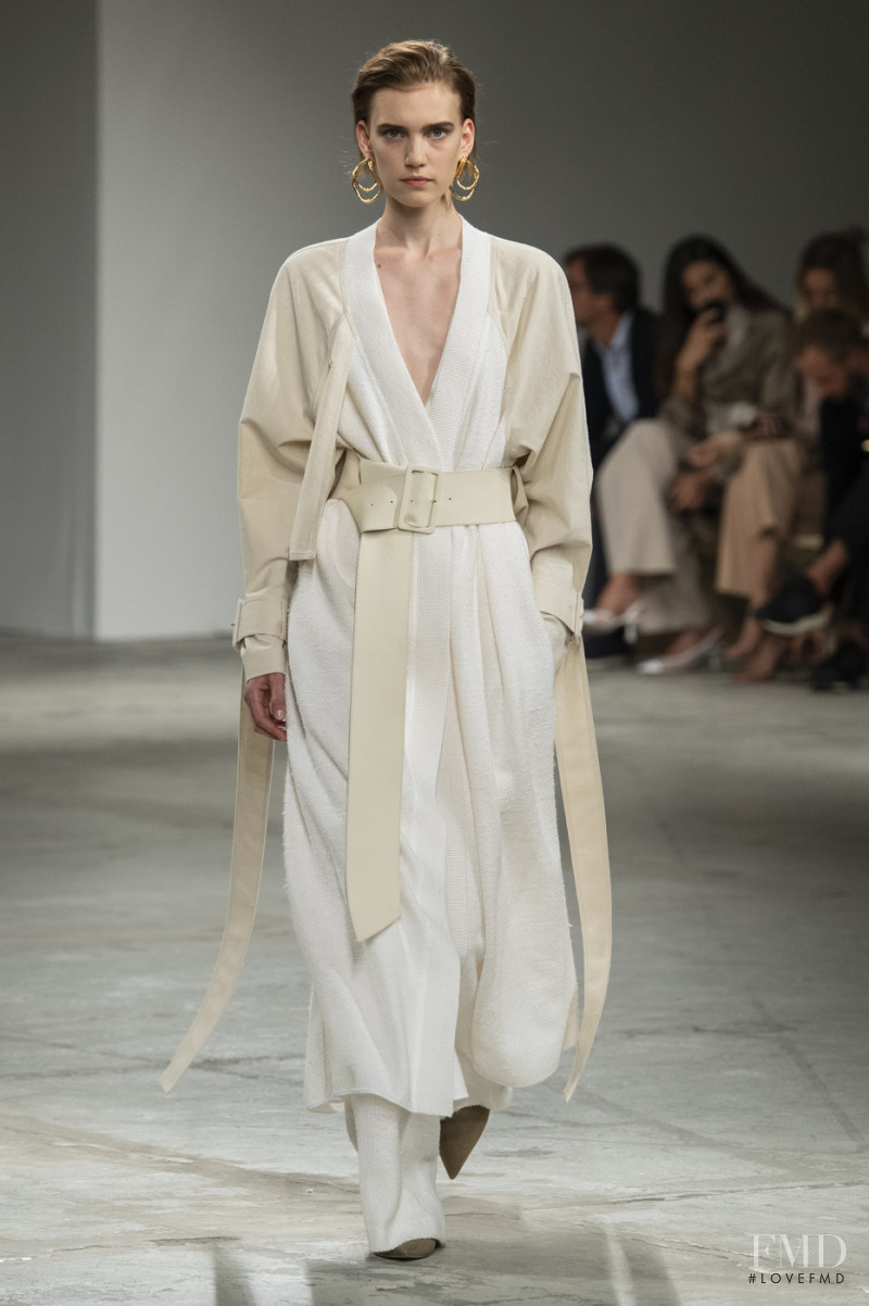 Ilya Vermeulen featured in  the Agnona fashion show for Spring/Summer 2020