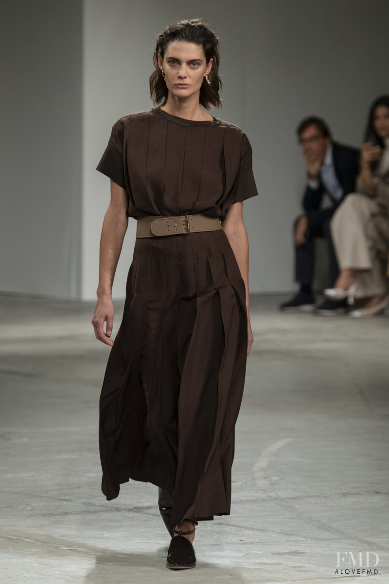 Marina Pérez featured in  the Agnona fashion show for Spring/Summer 2020
