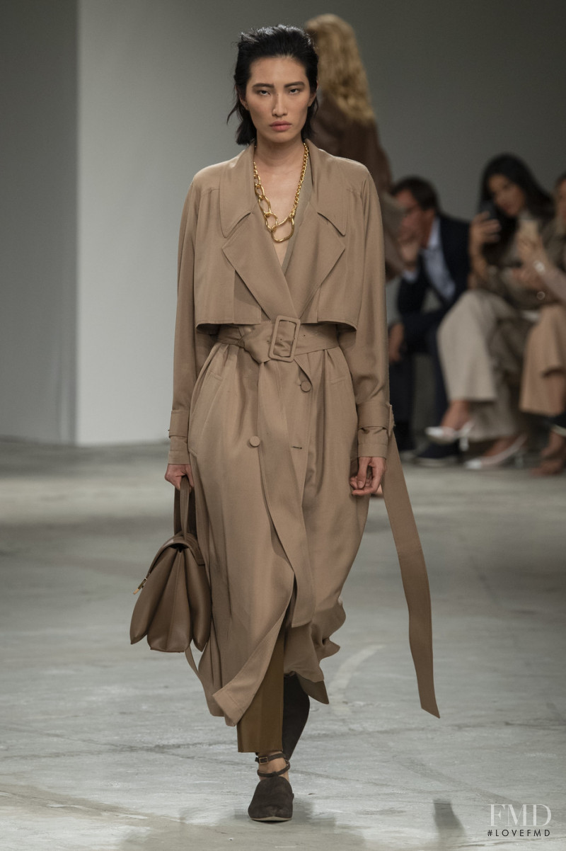 Nuri Son featured in  the Agnona fashion show for Spring/Summer 2020