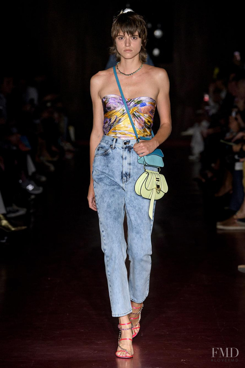 Martina Boaretto Giuliano featured in  the Peter Pilotto fashion show for Spring/Summer 2020