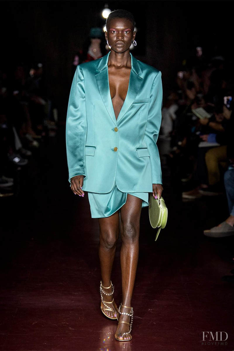 Awar Mou featured in  the Peter Pilotto fashion show for Spring/Summer 2020