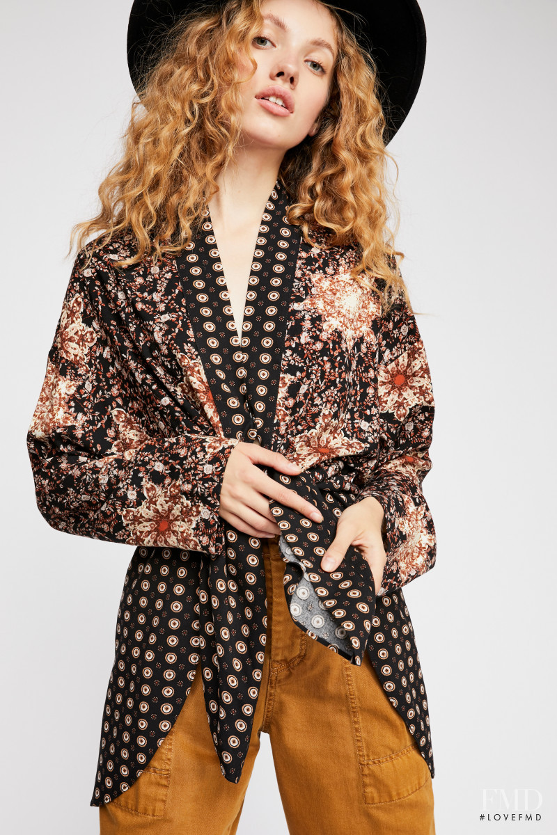 Tanya Kizko featured in  the Free People catalogue for Pre-Fall 2018