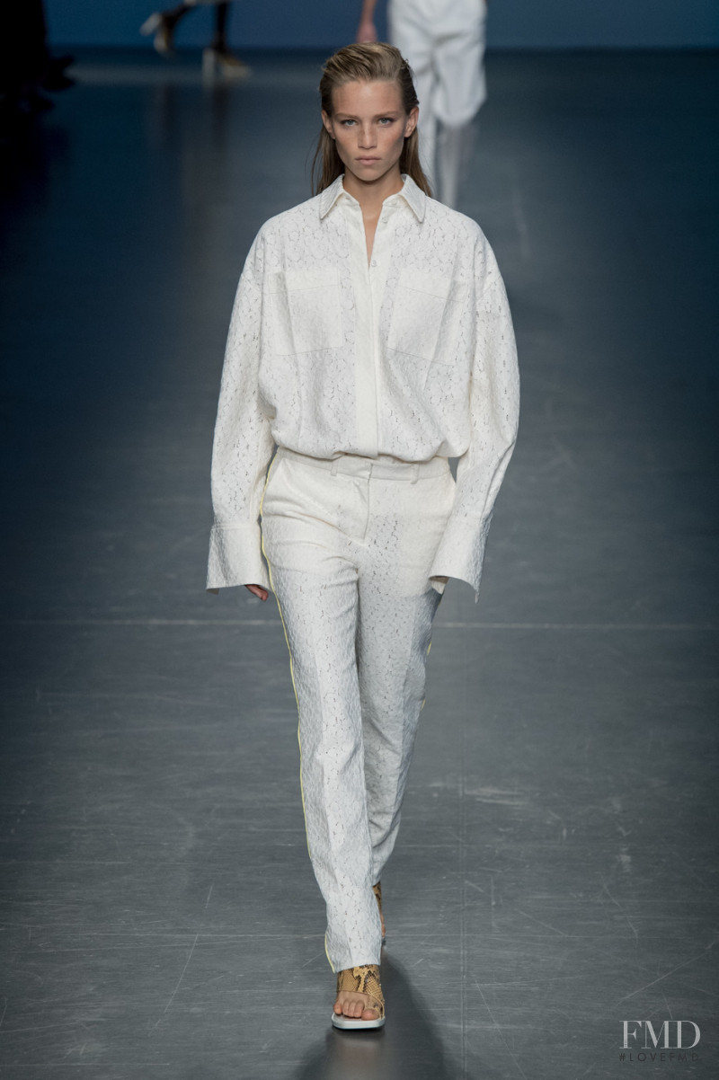 Rebecca Leigh Longendyke featured in  the Boss by Hugo Boss fashion show for Spring/Summer 2020