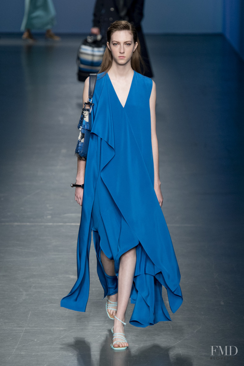 Evelyn Nagy featured in  the Boss by Hugo Boss fashion show for Spring/Summer 2020