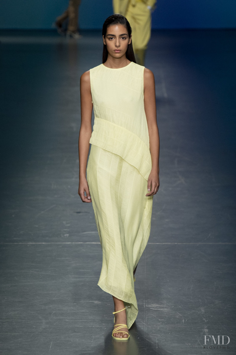 Nora Attal featured in  the Boss by Hugo Boss fashion show for Spring/Summer 2020