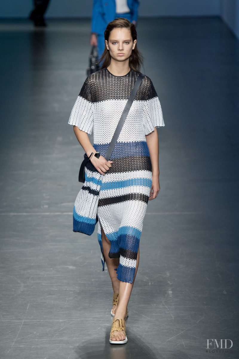 Giselle Norman featured in  the Boss by Hugo Boss fashion show for Spring/Summer 2020