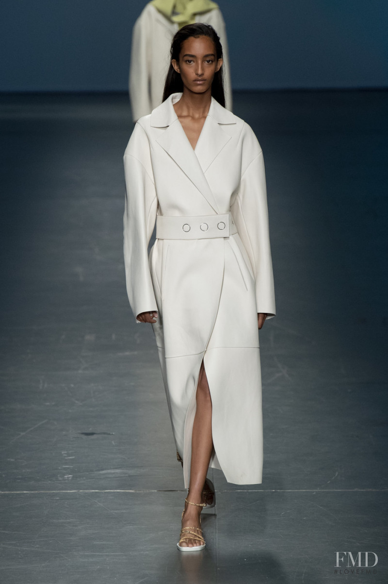 Mona Tougaard featured in  the Boss by Hugo Boss fashion show for Spring/Summer 2020