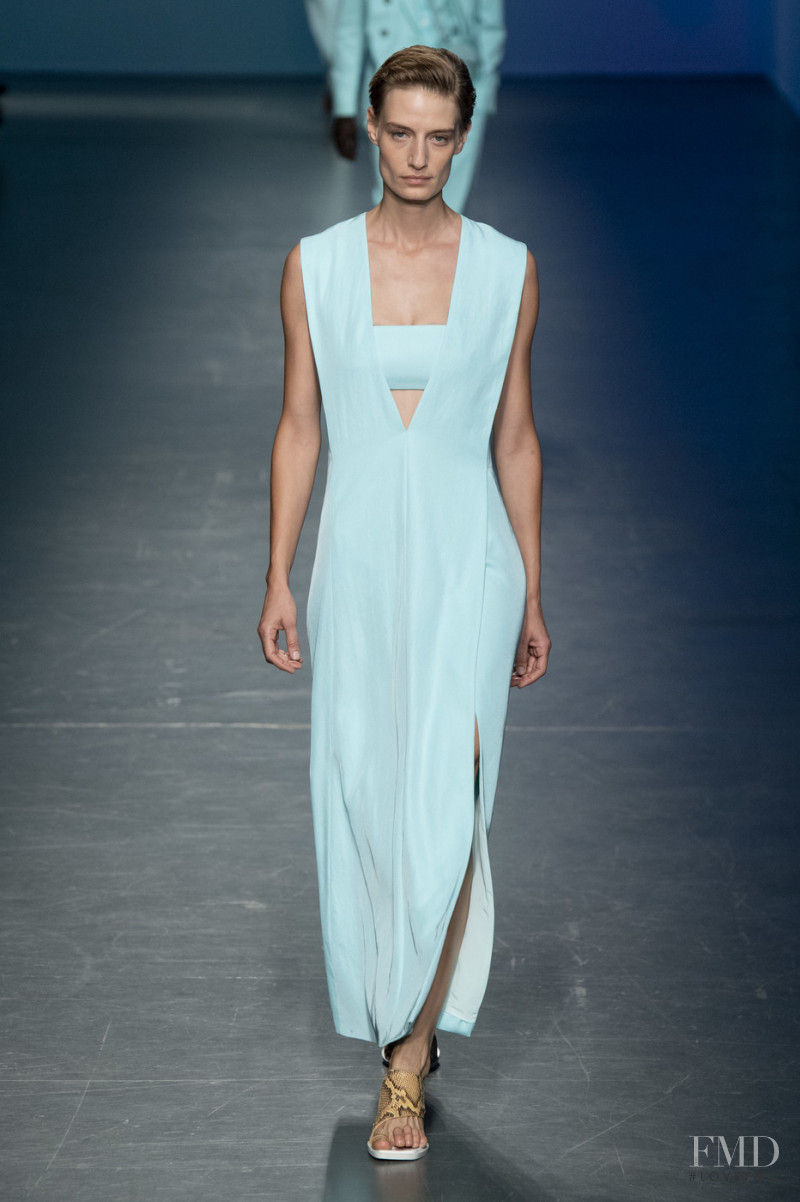 Veronika Kunz featured in  the Boss by Hugo Boss fashion show for Spring/Summer 2020