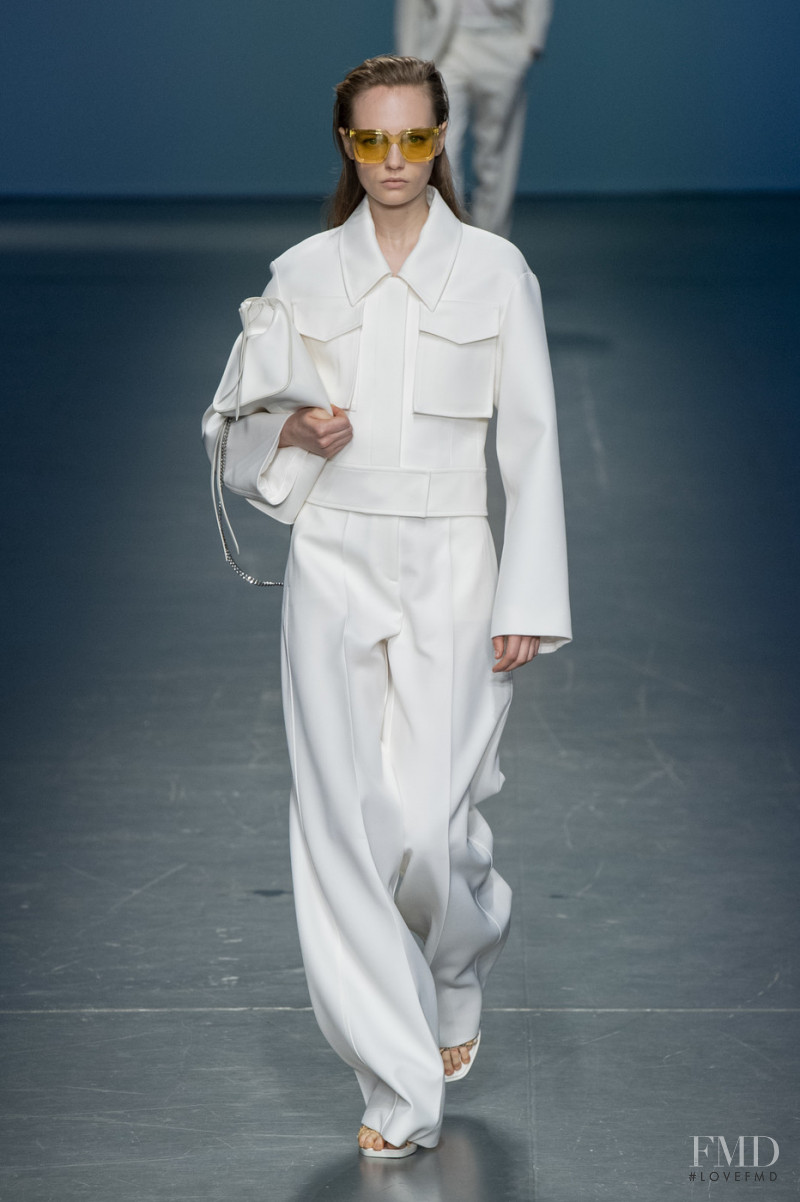 Fran Summers featured in  the Boss by Hugo Boss fashion show for Spring/Summer 2020