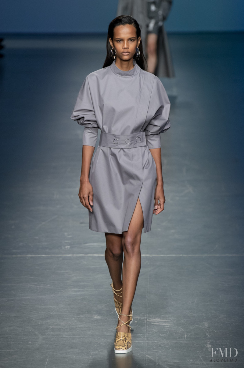 Natalia Montero featured in  the Boss by Hugo Boss fashion show for Spring/Summer 2020
