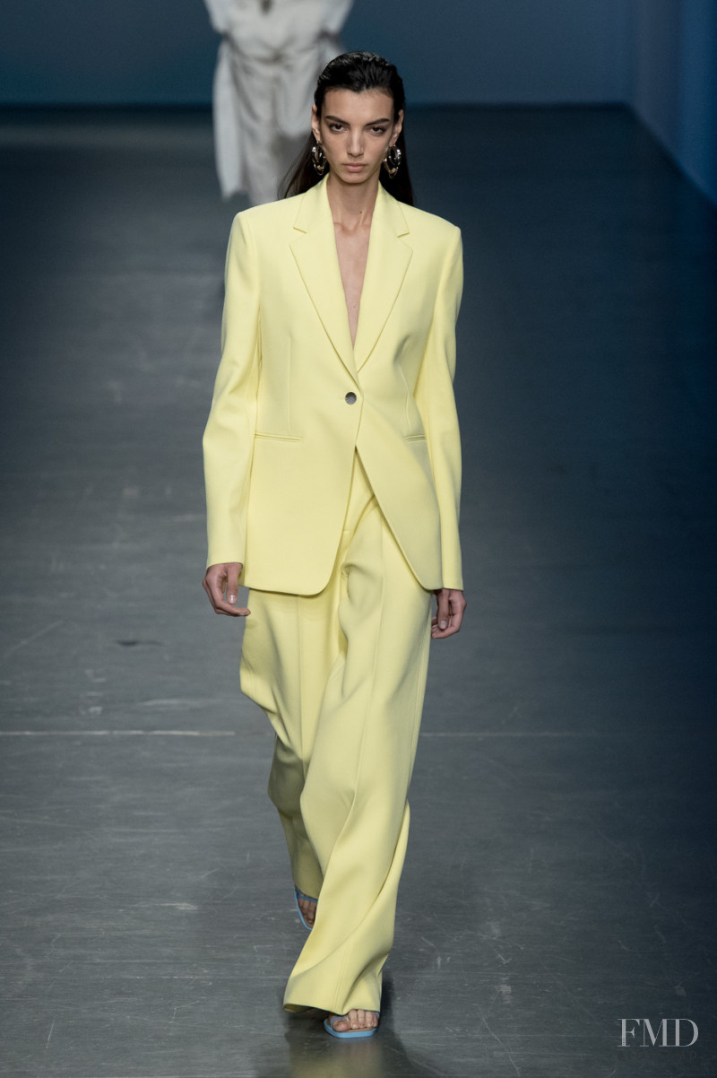 Cynthia Arrebola featured in  the Boss by Hugo Boss fashion show for Spring/Summer 2020