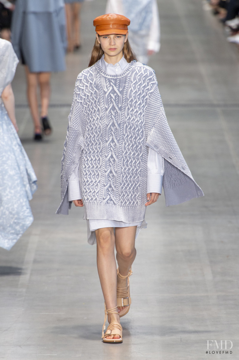 Deirdre Firinne featured in  the Sportmax fashion show for Spring/Summer 2020