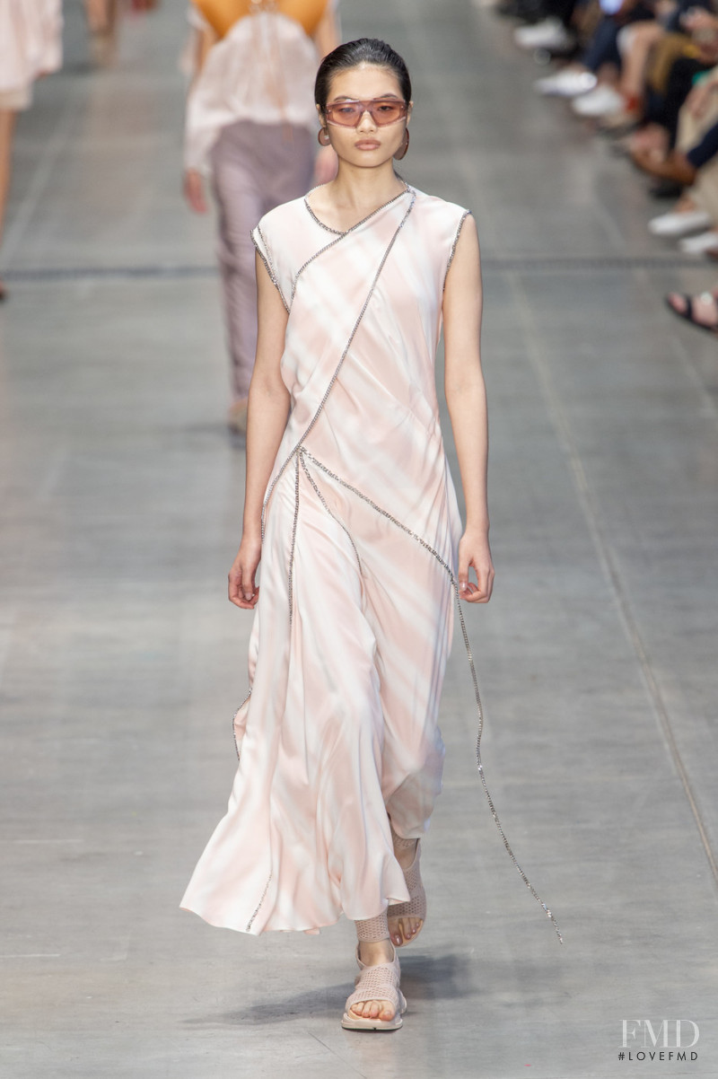 Chun Jin featured in  the Sportmax fashion show for Spring/Summer 2020