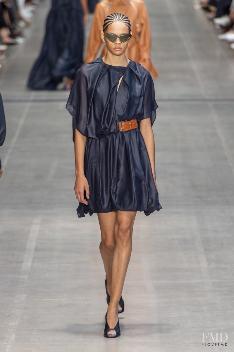 Hiandra Martinez featured in  the Sportmax fashion show for Spring/Summer 2020