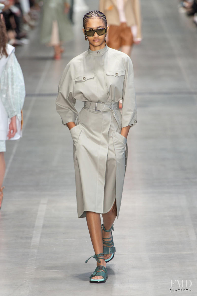 Anyelina Rosa featured in  the Sportmax fashion show for Spring/Summer 2020