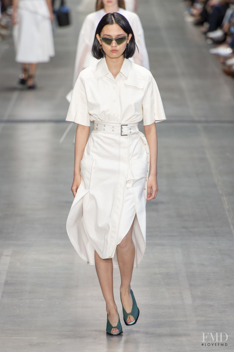 Jia Li Zhao featured in  the Sportmax fashion show for Spring/Summer 2020