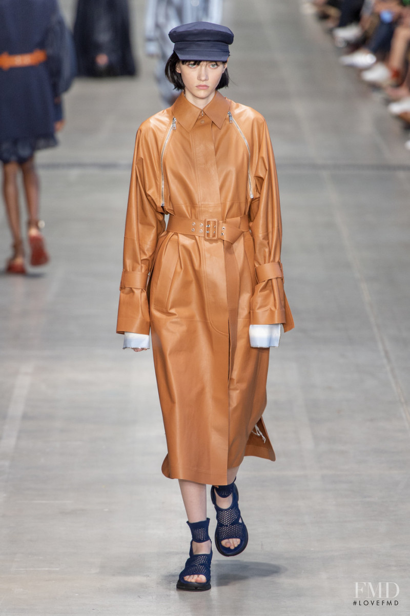 Sofia Steinberg featured in  the Sportmax fashion show for Spring/Summer 2020
