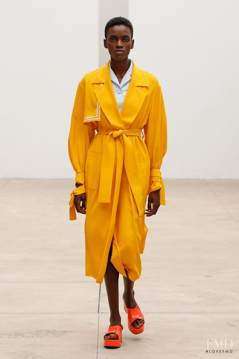 Aketch Joy Winnie featured in  the Arthur Arbesser fashion show for Spring/Summer 2020