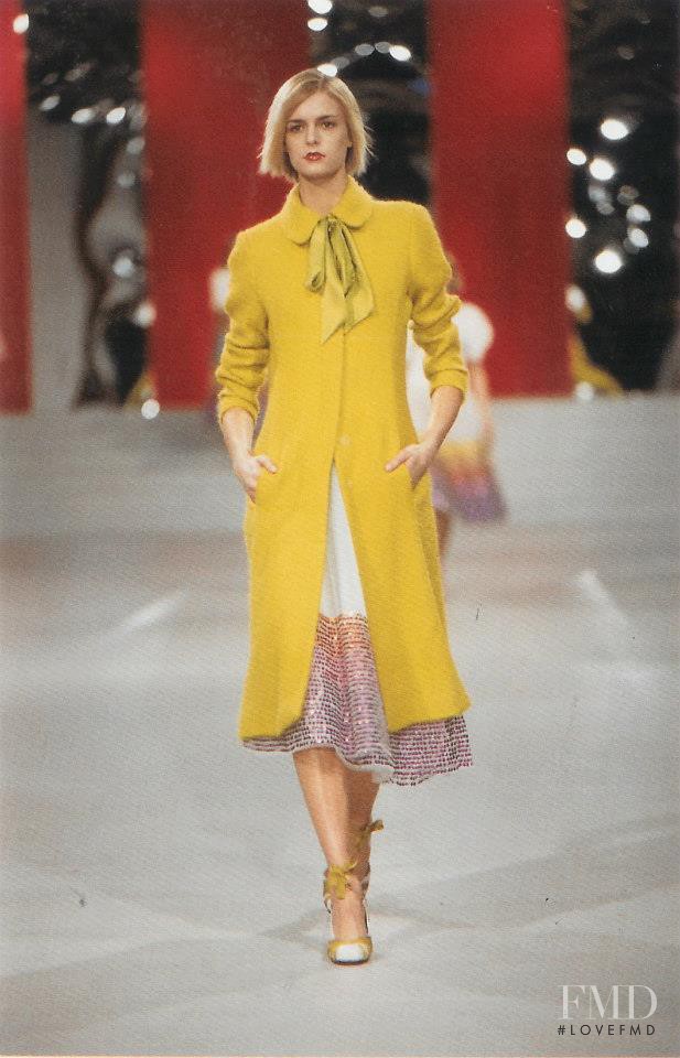 Jacquetta Wheeler featured in  the Matthew Williamson fashion show for Autumn/Winter 2001