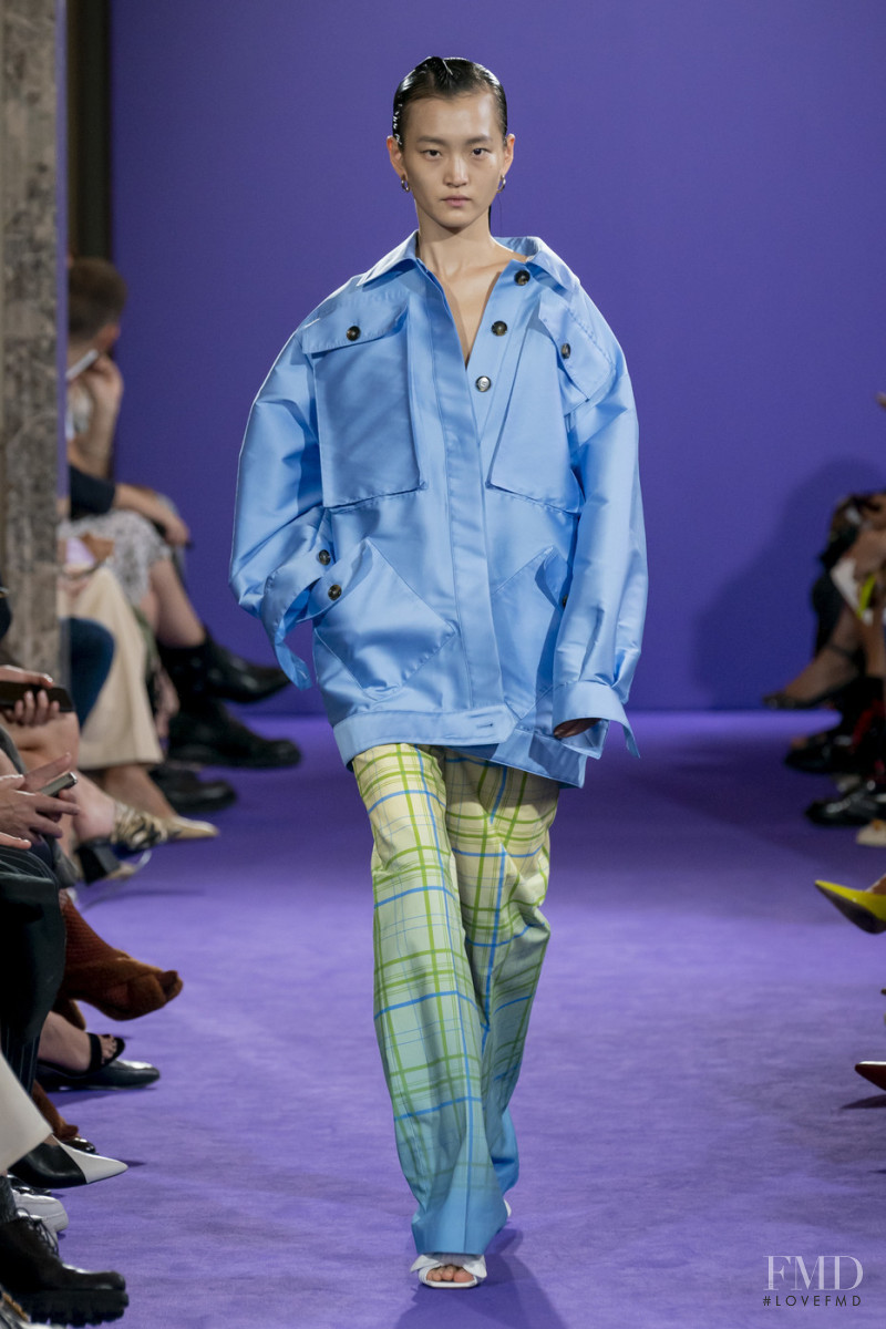Wangy Xinyu featured in  the BROGNANO fashion show for Spring/Summer 2020