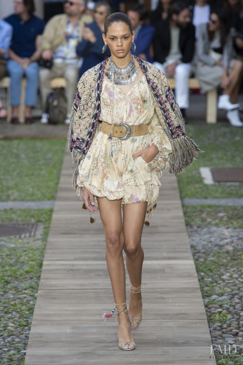 Hiandra Martinez featured in  the Etro fashion show for Spring/Summer 2020