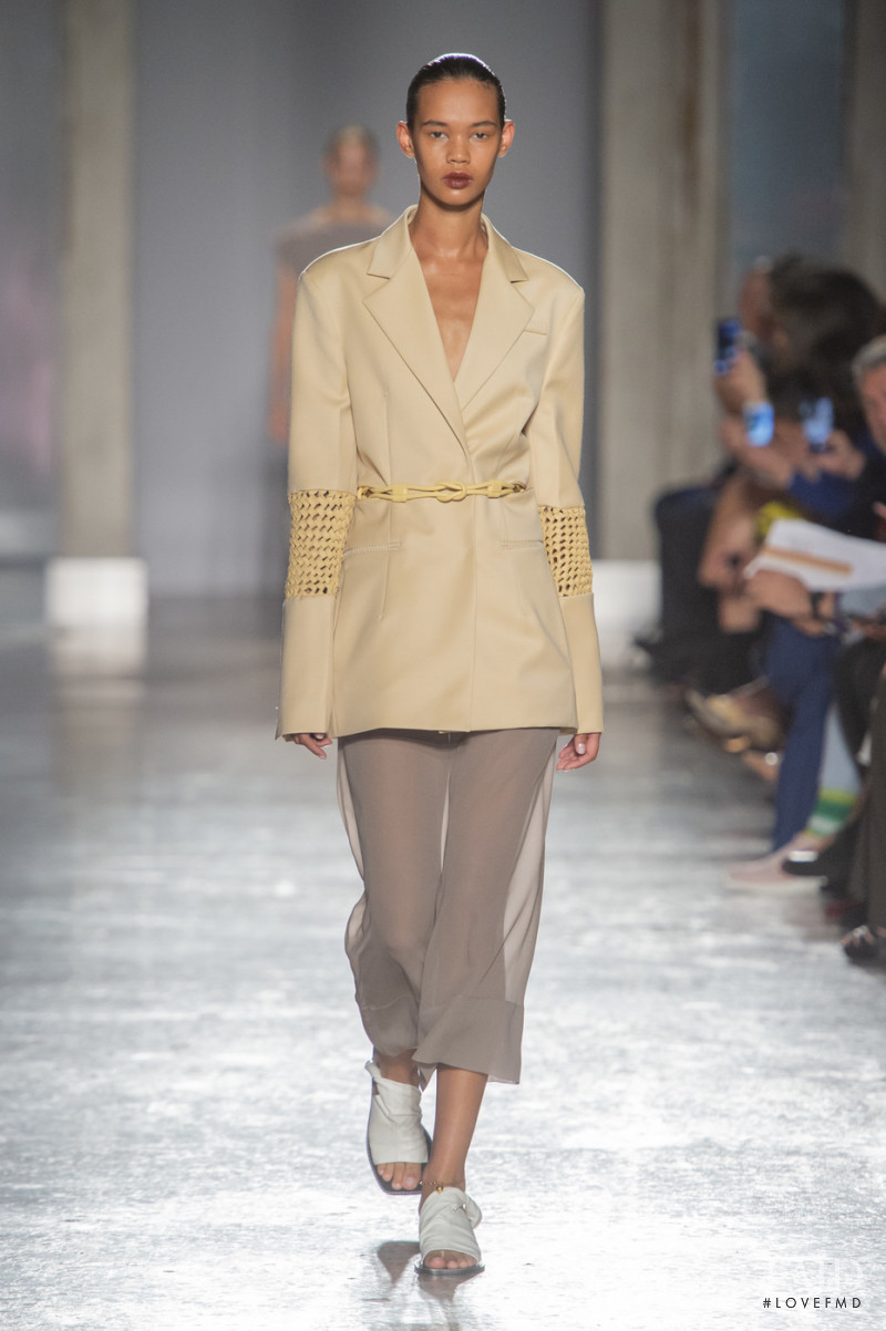 Jordan Daniels featured in  the Gabriele Colangelo fashion show for Spring/Summer 2020