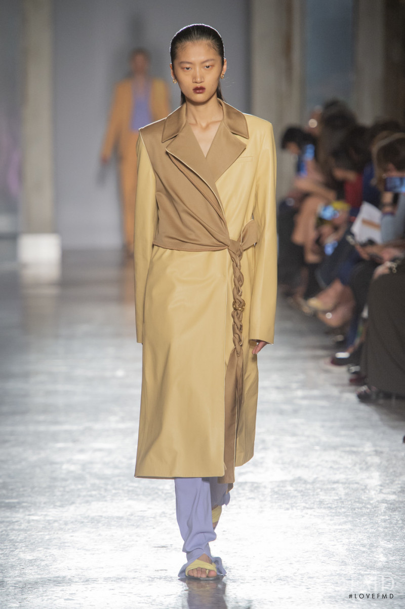 Yilan Hua featured in  the Gabriele Colangelo fashion show for Spring/Summer 2020