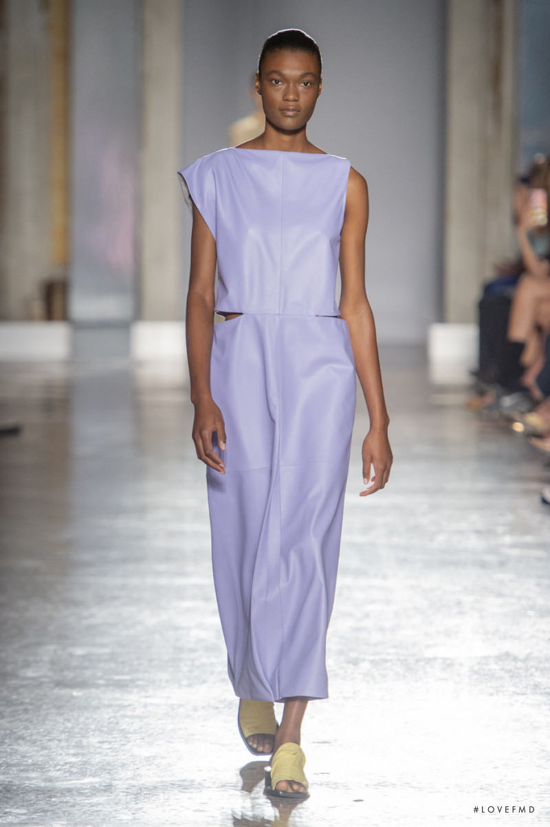 Naki Depass featured in  the Gabriele Colangelo fashion show for Spring/Summer 2020