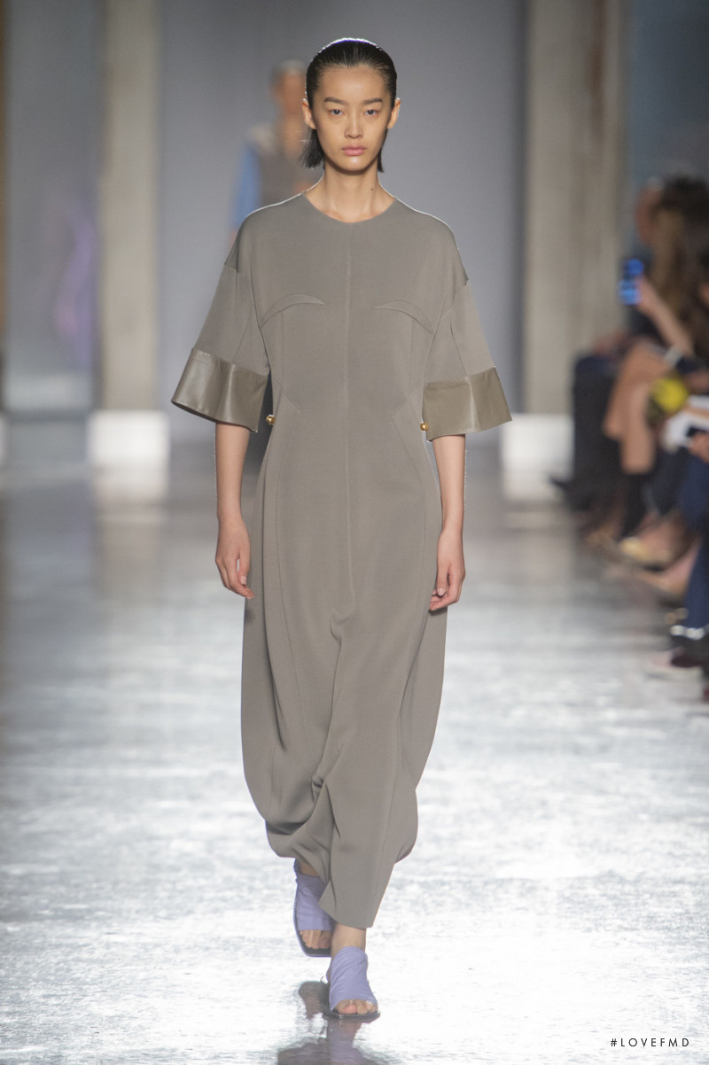 Jiang Ruiqi featured in  the Gabriele Colangelo fashion show for Spring/Summer 2020