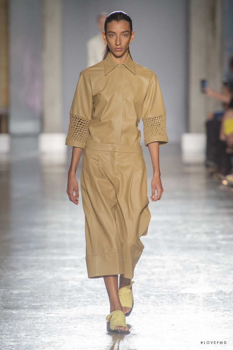 Hayley Ashton featured in  the Gabriele Colangelo fashion show for Spring/Summer 2020