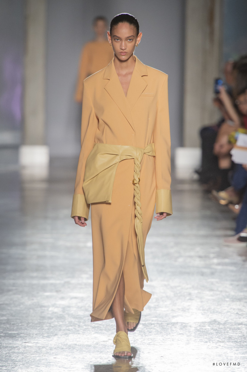 Nayeli Figueroa featured in  the Gabriele Colangelo fashion show for Spring/Summer 2020