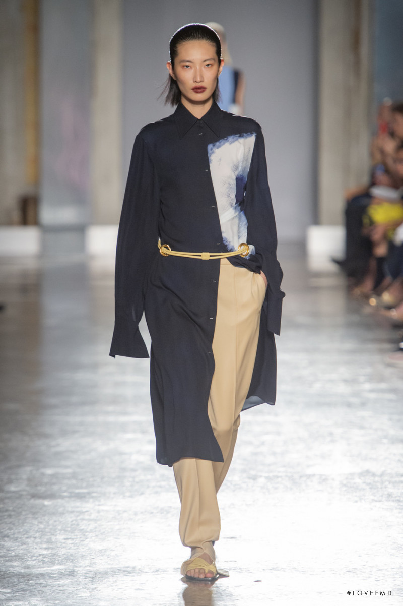 Nuri Son featured in  the Gabriele Colangelo fashion show for Spring/Summer 2020