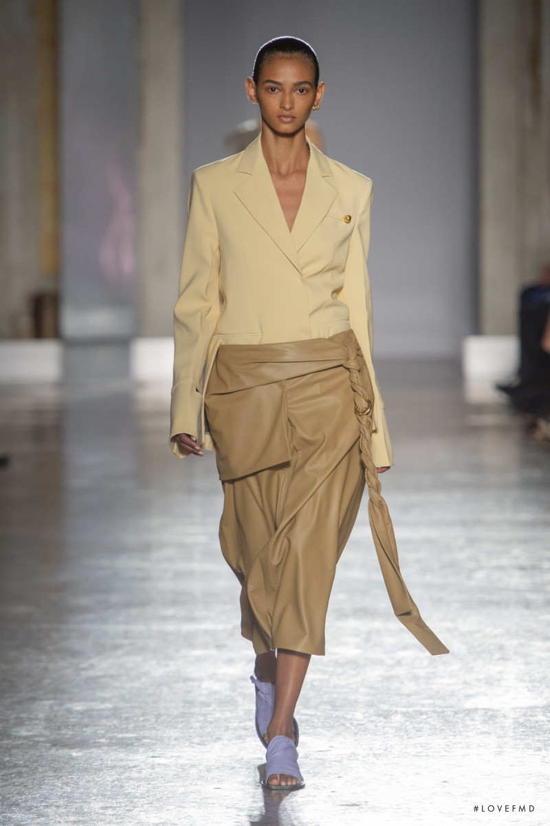 Angelica Alves featured in  the Gabriele Colangelo fashion show for Spring/Summer 2020