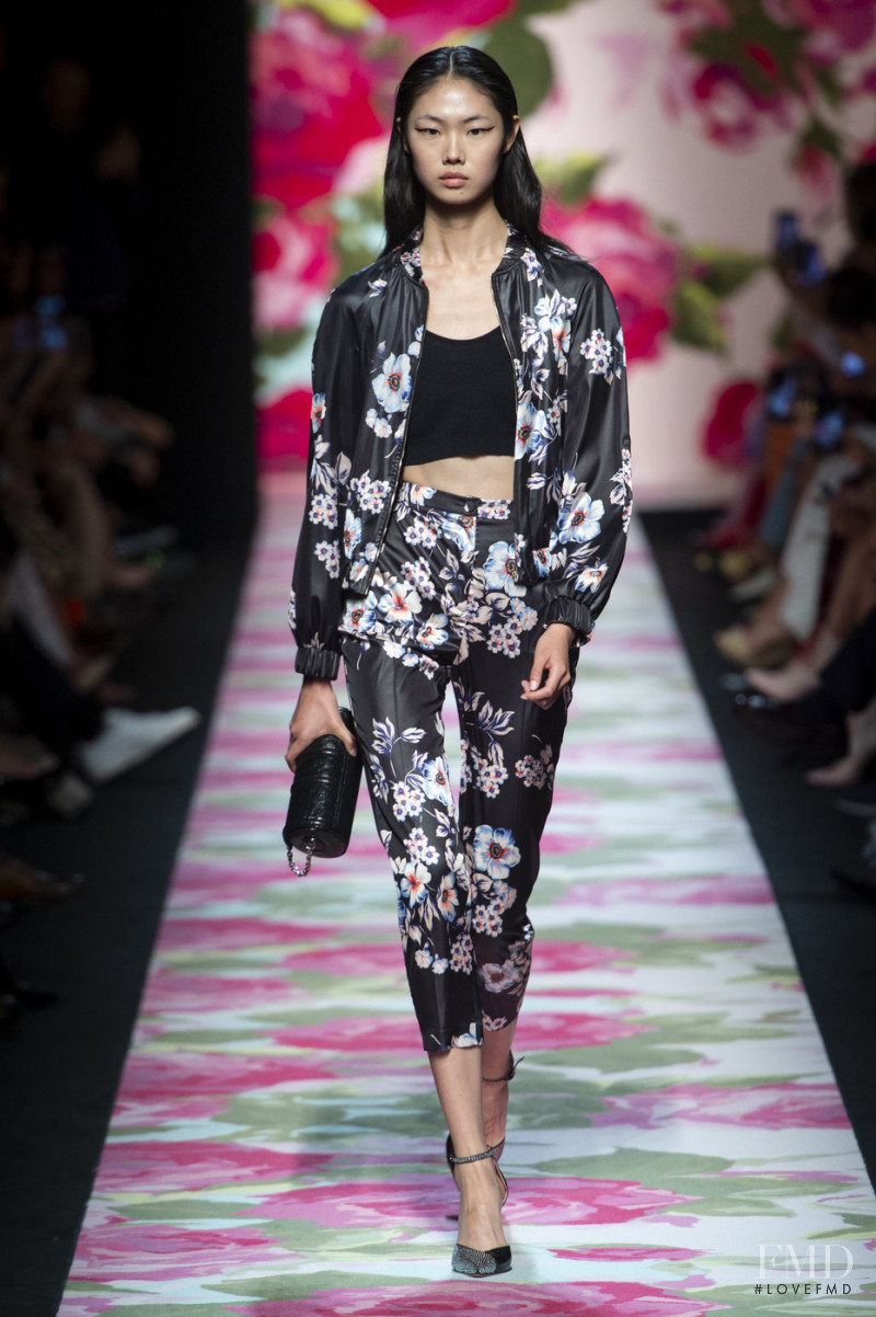 Sijia Kang featured in  the Blumarine fashion show for Spring/Summer 2020