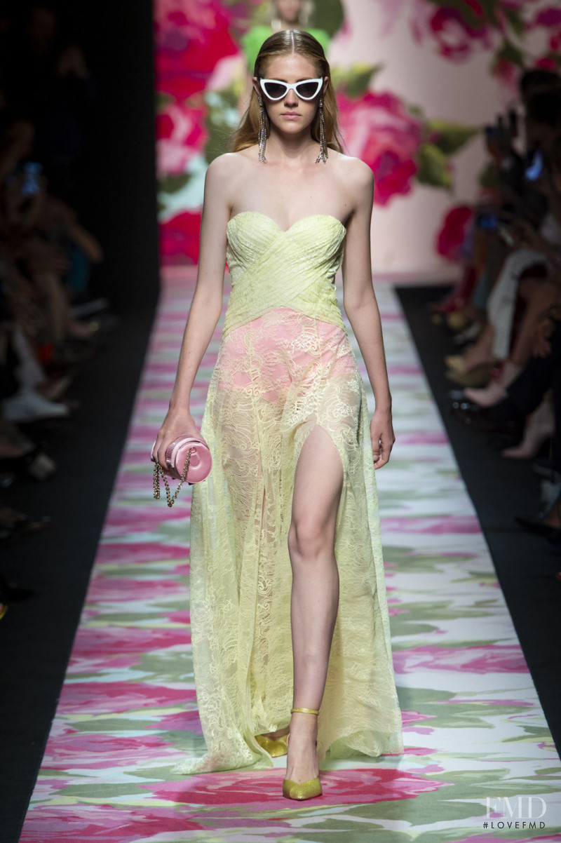 Liv Sillinger featured in  the Blumarine fashion show for Spring/Summer 2020