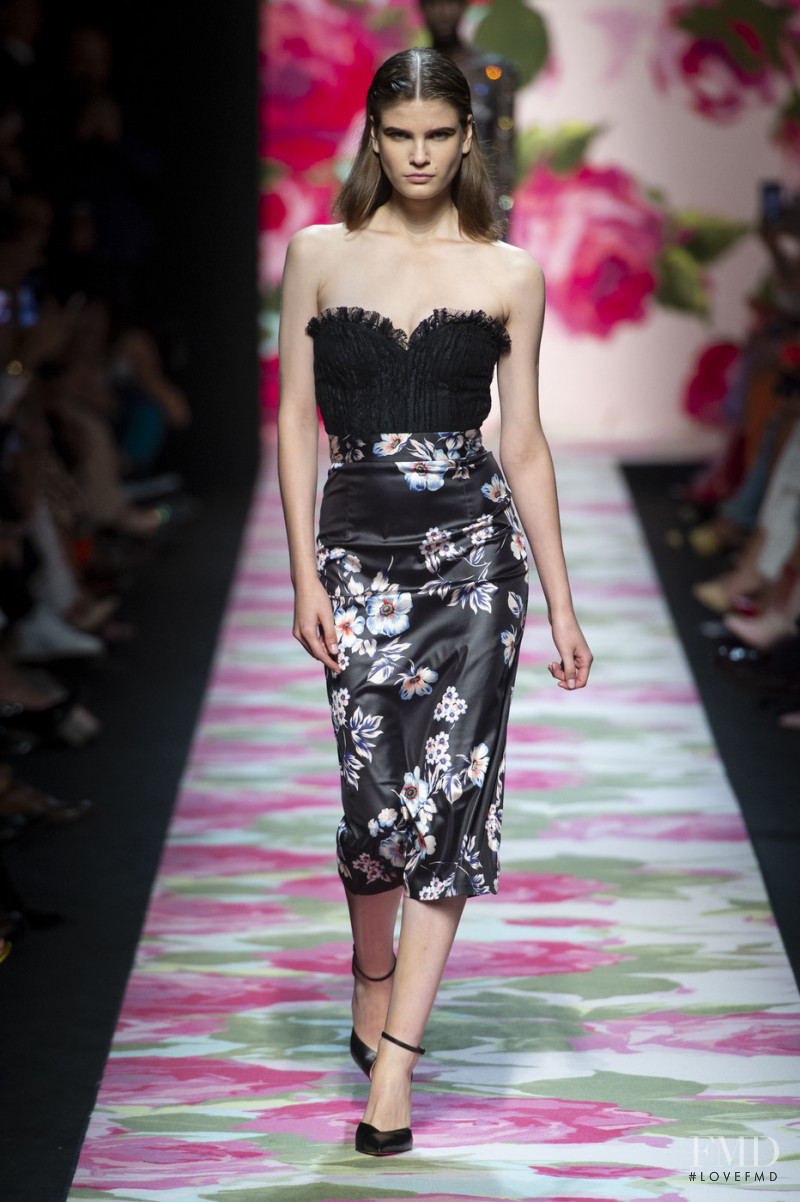 Katya Lashko featured in  the Blumarine fashion show for Spring/Summer 2020
