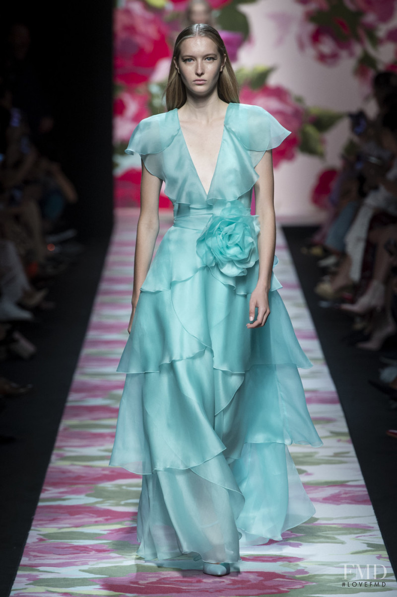 Kateryna Zub featured in  the Blumarine fashion show for Spring/Summer 2020