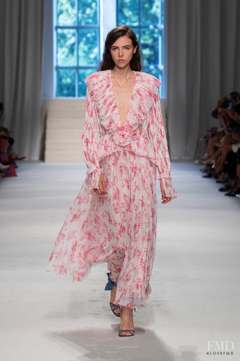 Lea Julian featured in  the Philosophy di Lorenzo Serafini fashion show for Spring/Summer 2020