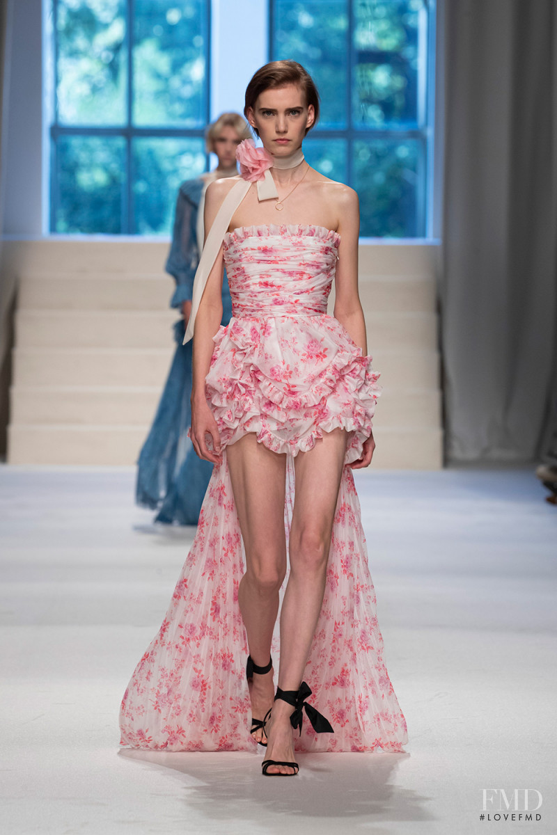 Ilya Vermeulen featured in  the Philosophy di Lorenzo Serafini fashion show for Spring/Summer 2020