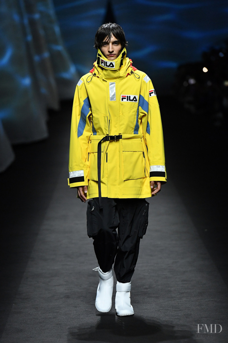 Pablo Fernandez featured in  the Fila fashion show for Spring/Summer 2020
