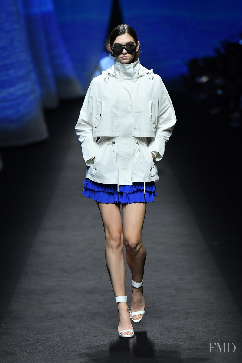 Yuliia Ratner featured in  the Fila fashion show for Spring/Summer 2020