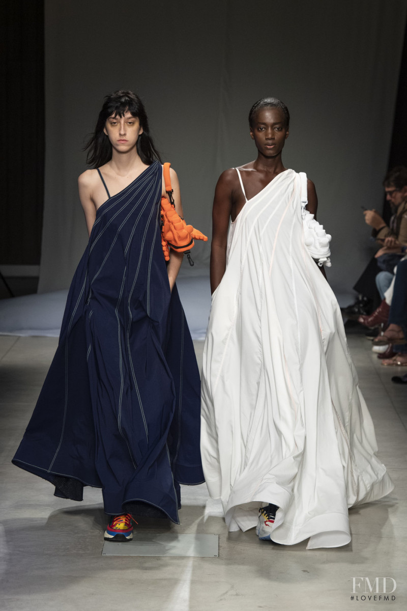 Rosalie Ndour featured in  the Angel Chen fashion show for Spring/Summer 2020