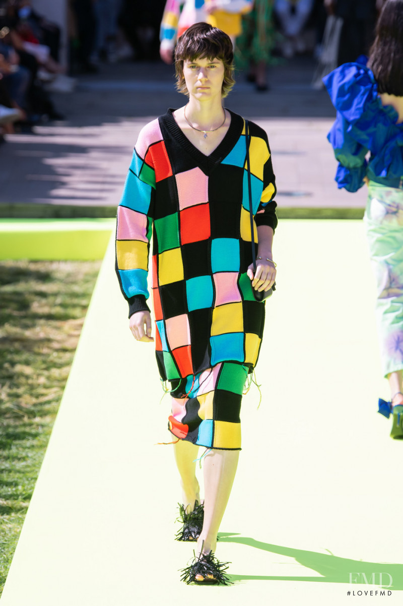 Jamily Meurer Wernke featured in  the MSGM fashion show for Spring/Summer 2020